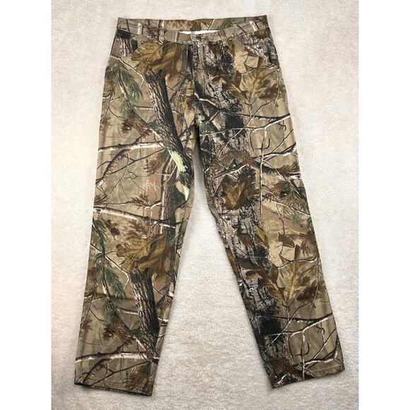 Wrangler Pro Gear Realtree AP Camo Jeans Mens 36x31 Hunting Pants PG001AP Cotton - Picture 1 of 8